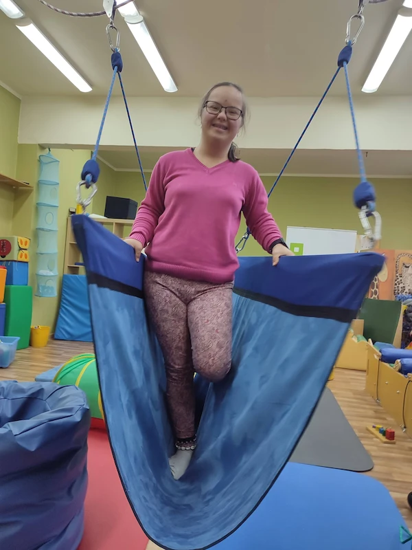 Dogoterapia, rehabilitacja w wodzie i integracja sensoryczna. Finał 16. edycji programu „1+1=3” w Volkswagen Poznań<br>Foto: Stowarzyszenie Przyjaciół Dzieci Specjalnej Troski im. Grajka - 6.