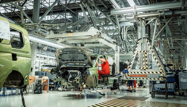 Czteromilionowy samochód z zakładu Volkswagena w Poznaniu