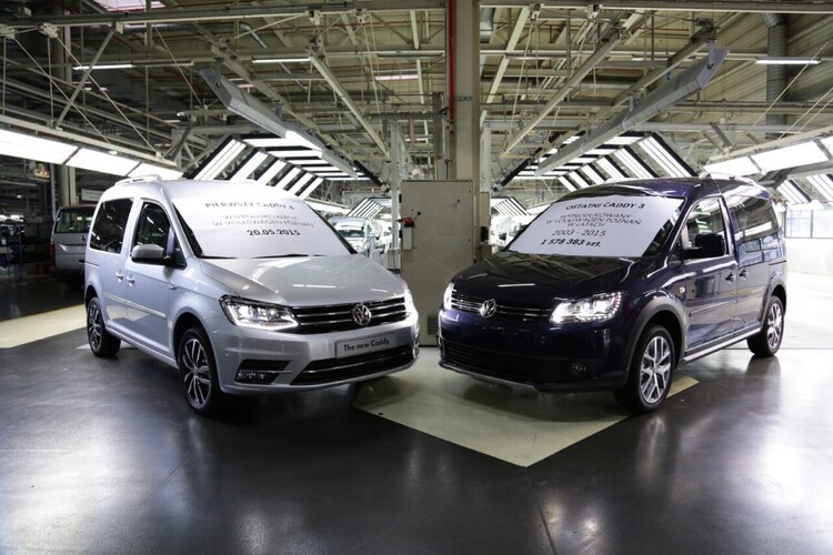 Czteromilionowy samochód z zakładu Volkswagena w Poznaniu