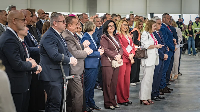 Wiecha na budowie nowych hal Volkswagen Poznań. We Wrześni powstaje zaplecze dla elektrycznego Craftera - 38.