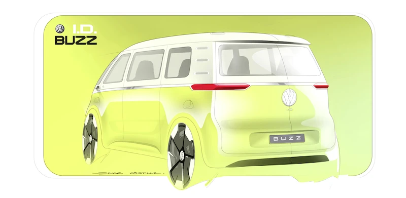 Volkswagen Showcar I.D. BUZZ - 36.