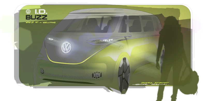 Volkswagen Showcar I.D. BUZZ - 40.