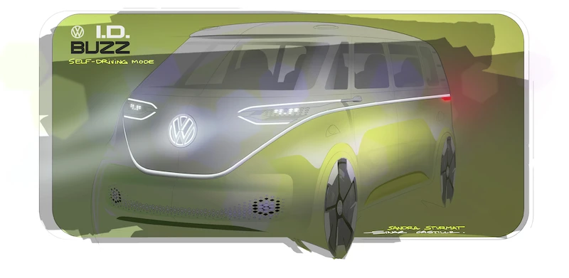 Volkswagen Showcar I.D. BUZZ - 42.