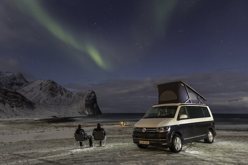 Volkswagen California - Lofoty, Norwegia - 12.