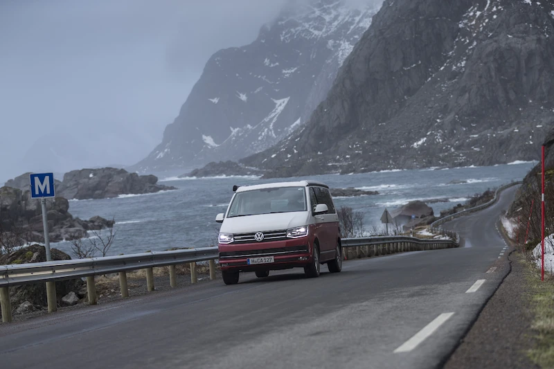 Volkswagen California - Lofoty, Norwegia - 15.