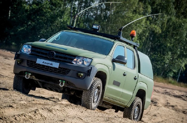 VW użytkowe na targach przemysłu militarnego - 4.