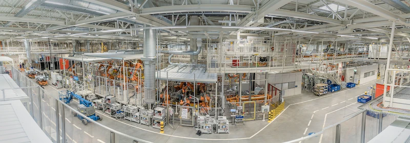 Rozbudowa przygotowującego się do produkcji modelu Caddy 5 zakładu Volkswagen Poznań na finiszu - 14.