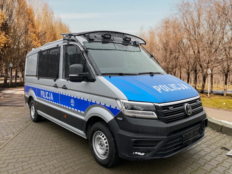 Volkswageny Crafter dla polskiej policji - 1.