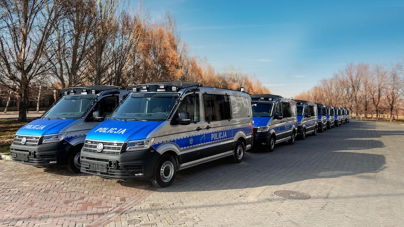 Volkswageny Crafter dla polskiej policji - 2.