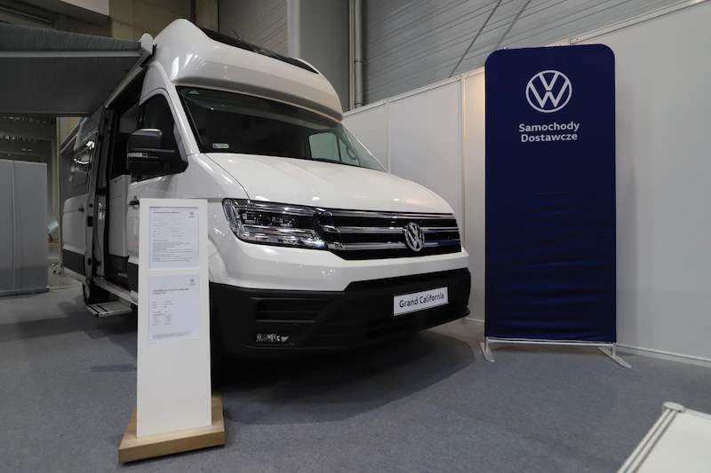 Volkswagen Grand California na targach Caravans Salon Poland 2021 - 6.