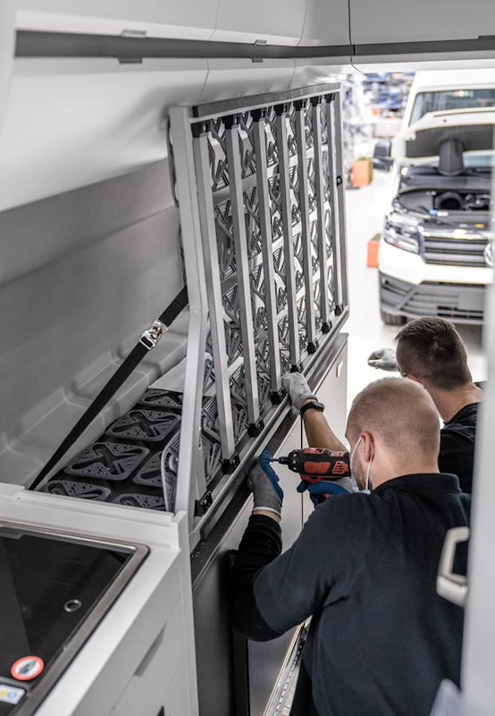 Volkswagen Grand California na targach Caravans Salon Poland 2021 - 13.