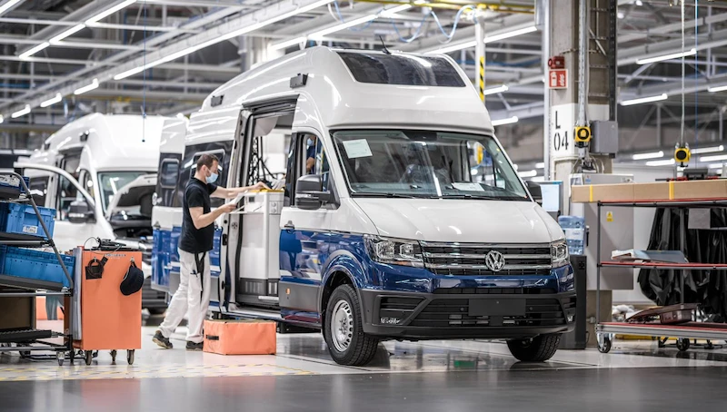 Volkswagen Grand California na targach Caravans Salon Poland 2021 - 12.