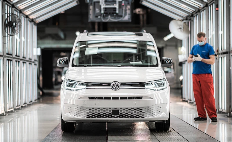 Rok temu w zakładach Volkswagen Poznań ruszyła produkcja modelu Caddy 5 - 15.