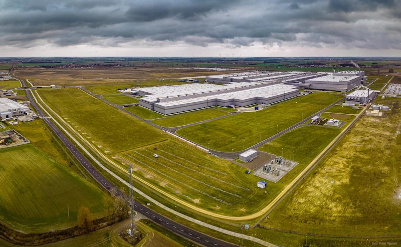 Farma fotowoltaiczna na terenie fabryki we Wrześni gdzie produkowane są pojazdy marki Volkswagen Samochody Dostawcze - 2.