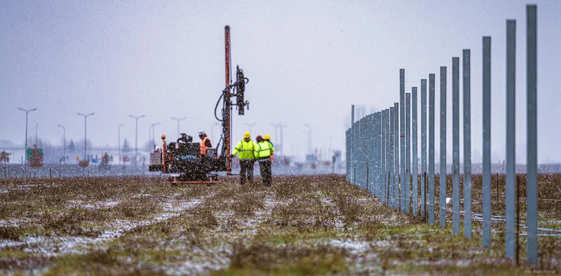 Farma fotowoltaiczna na terenie fabryki we Wrześni gdzie produkowane są pojazdy marki Volkswagen Samochody Dostawcze - 4.