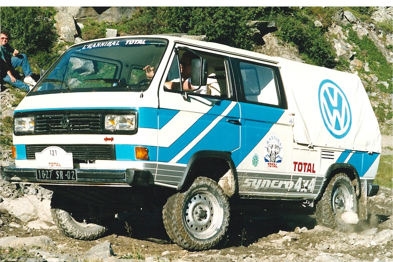 Historia Volkswagena T3: Syncro wjeżdża w teren! - 1.