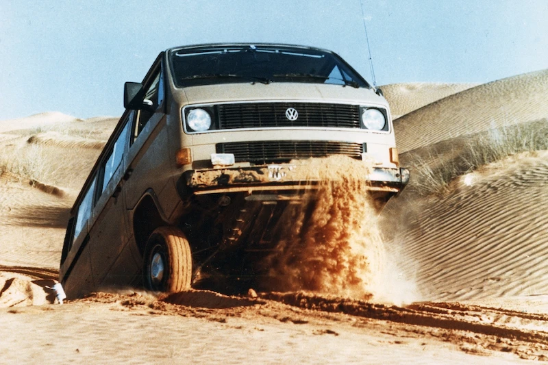 Historia Volkswagena T3: Syncro wjeżdża w teren! - 2.