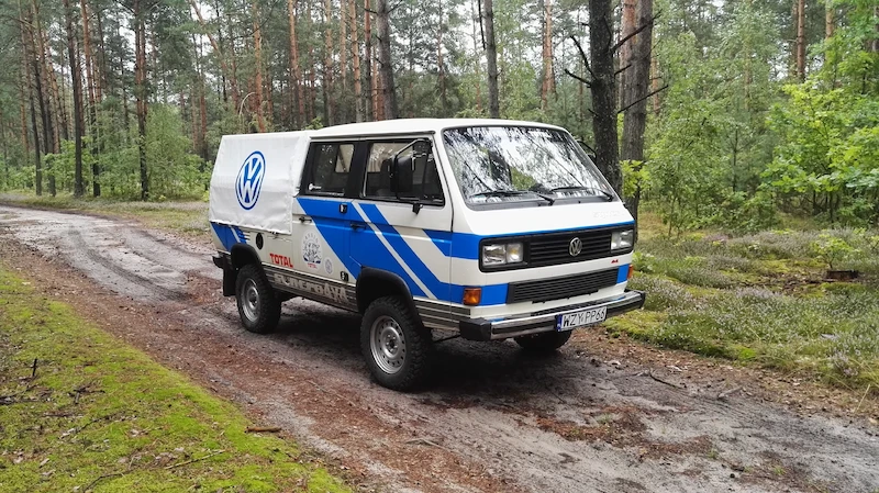 Historia Volkswagena T3: Syncro wjeżdża w teren! - 5.