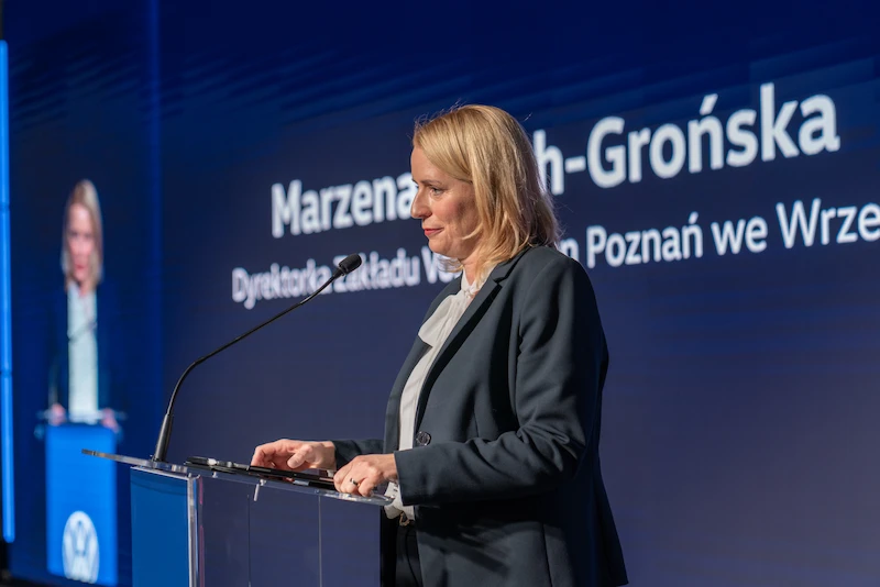 Fabryka Volkswagen Poznań we Wrześni: Wmurowano kamień węgielny pod nowe hale do produkcji elektrycznego Craftera - 10.