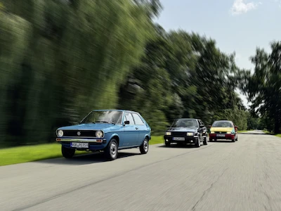 50 lat Polo: Volkswageny na starcie rajdu klasyków – Sachsen Classic 2025