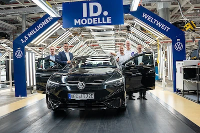 Volkswagen dostarczył do klientów już 1,5 miliona w pełni elektrycznych modeli rodziny ID.